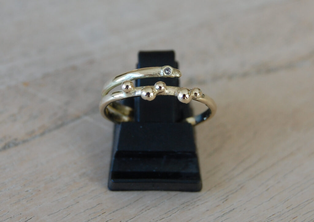 ring goud diamant