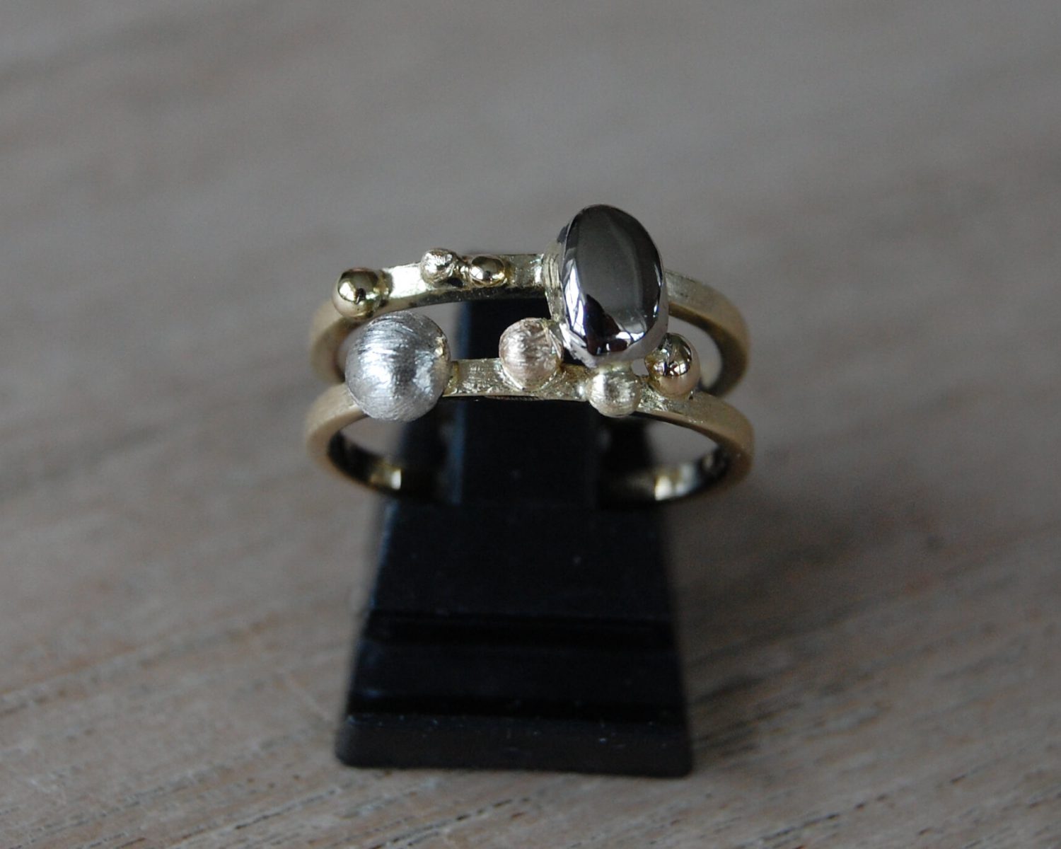ring geelgoud witgoud