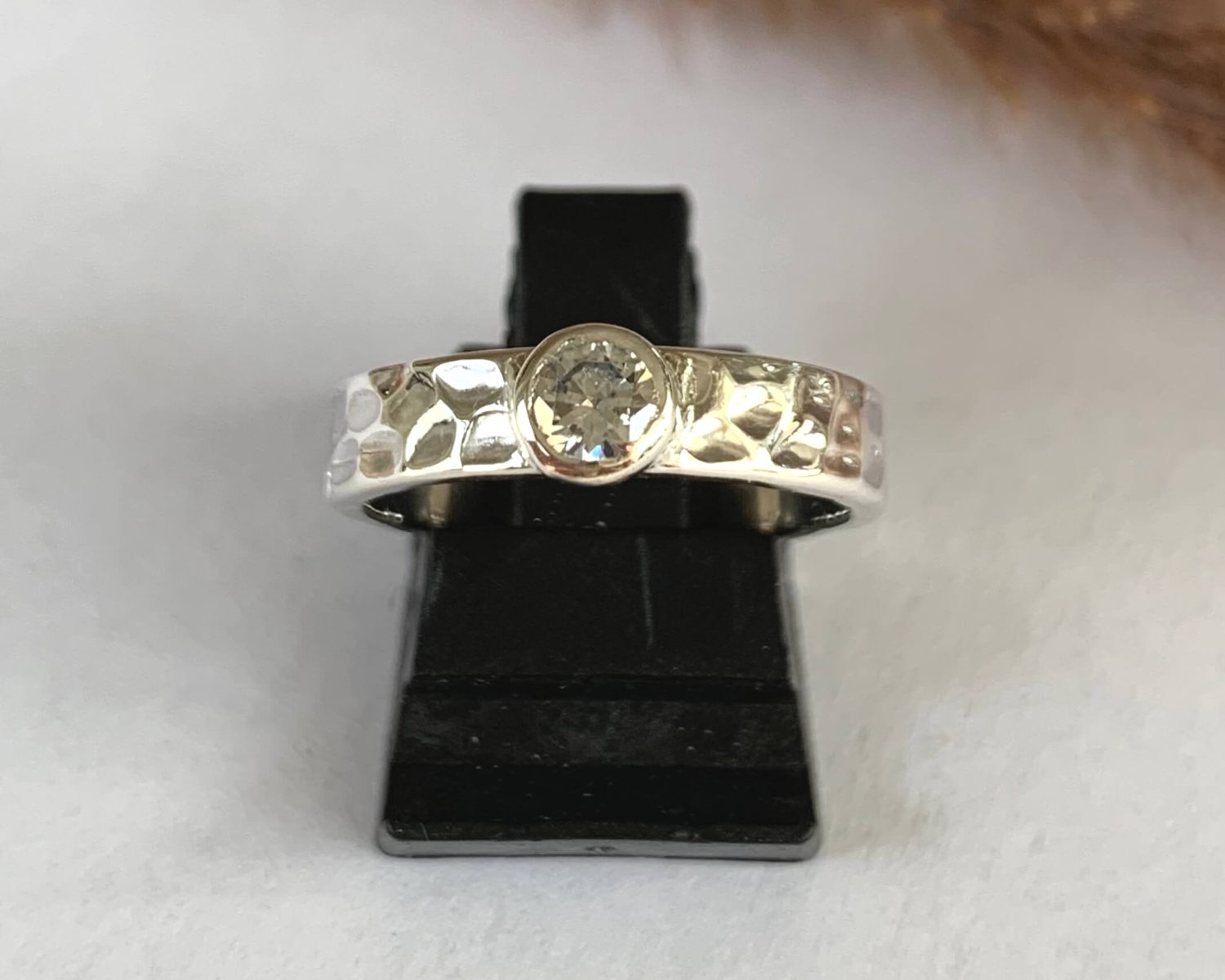 ring zilver zirkonia