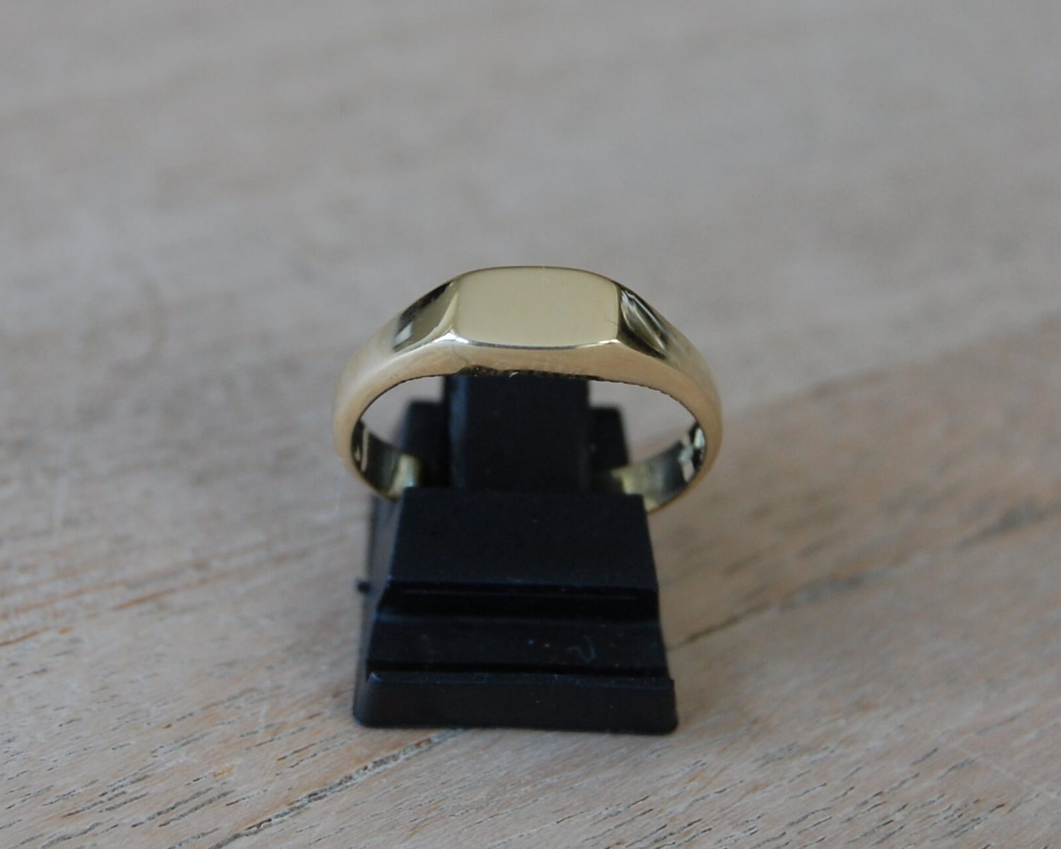 ring goud as vingerafdruk