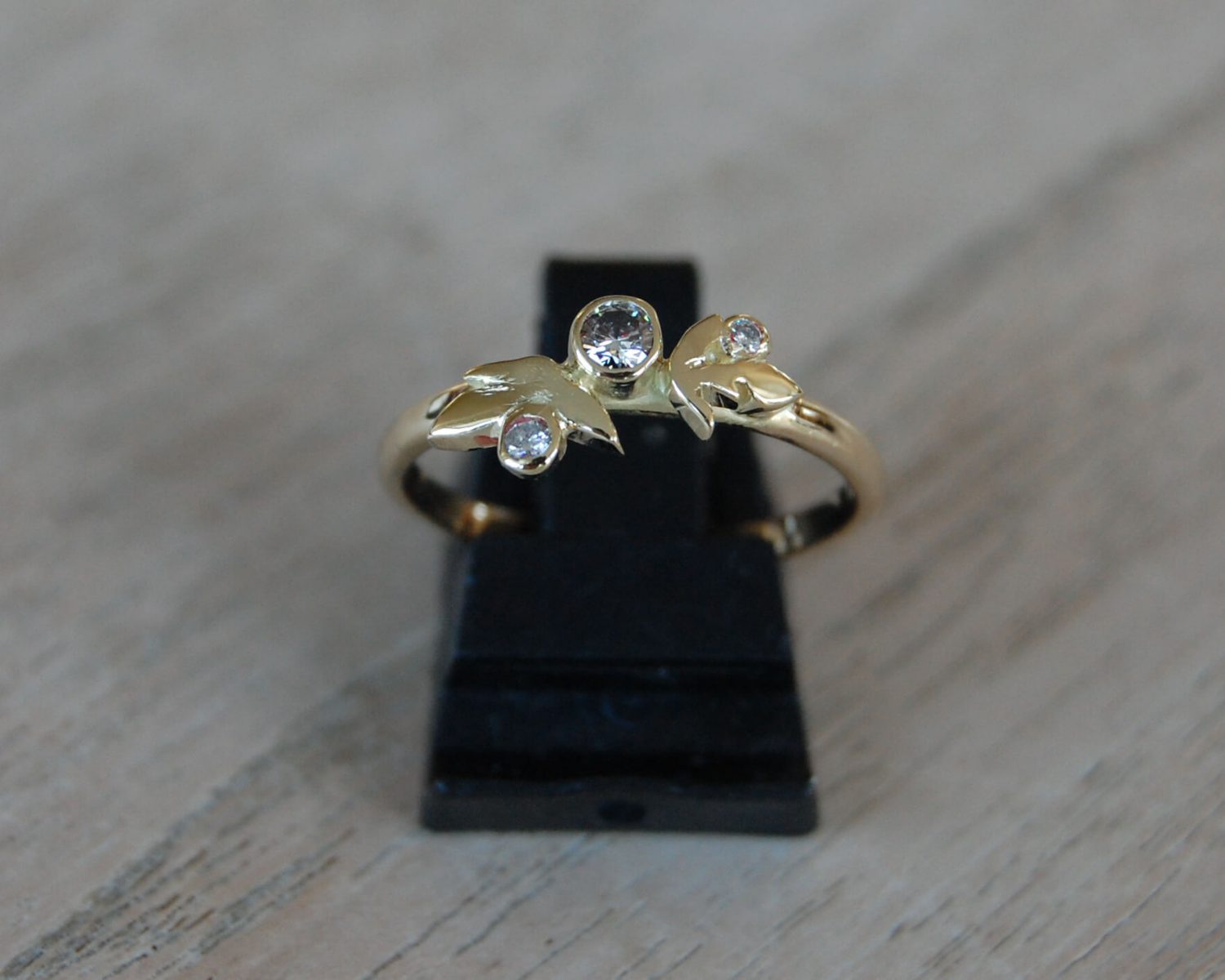 ring goud diamanten