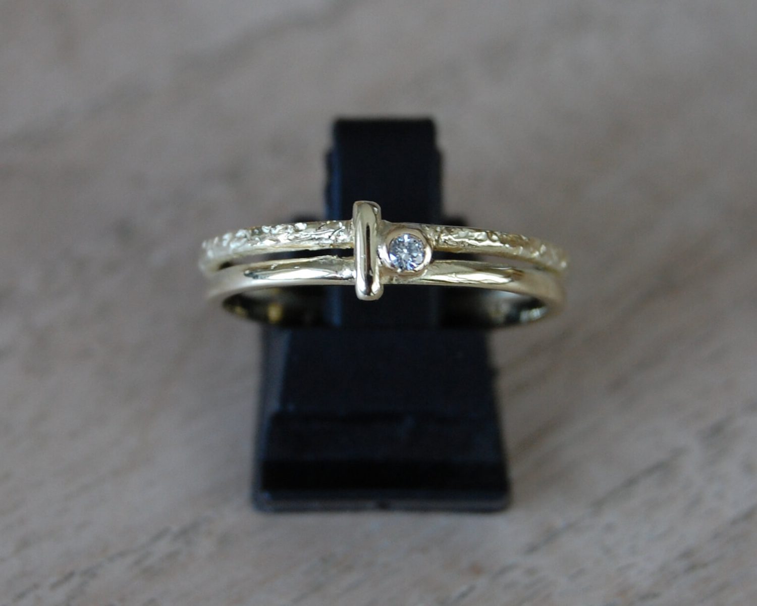 ring goud diamant