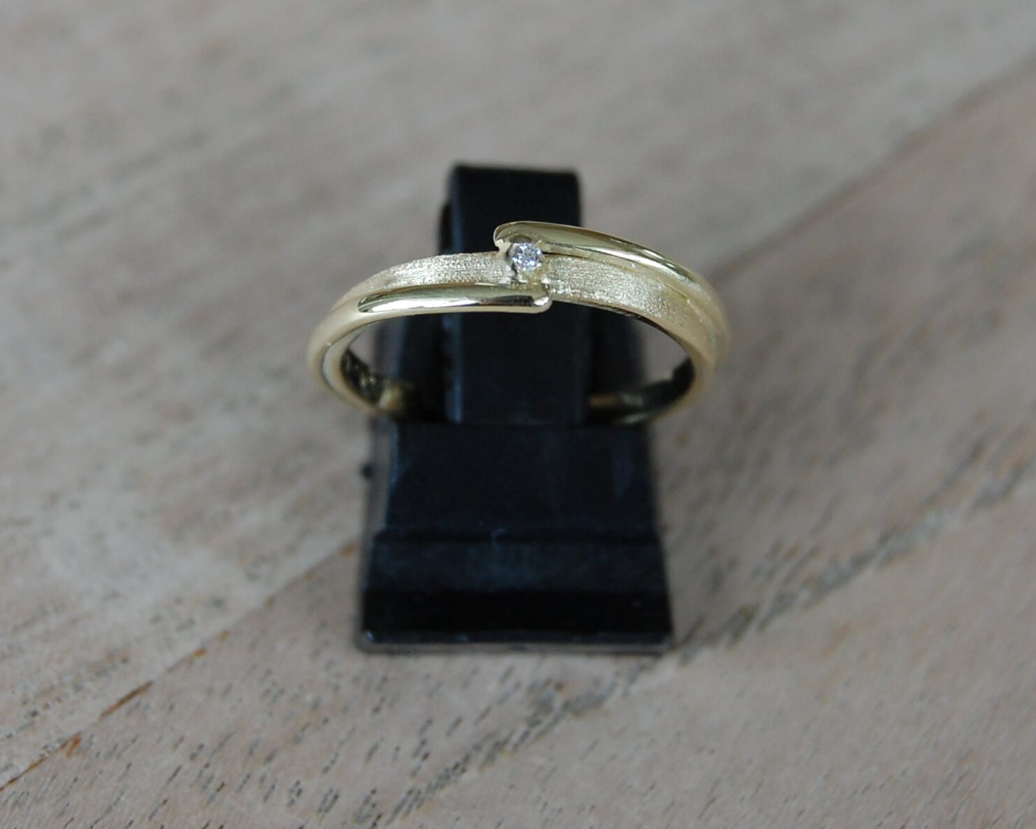 ring goud diamant