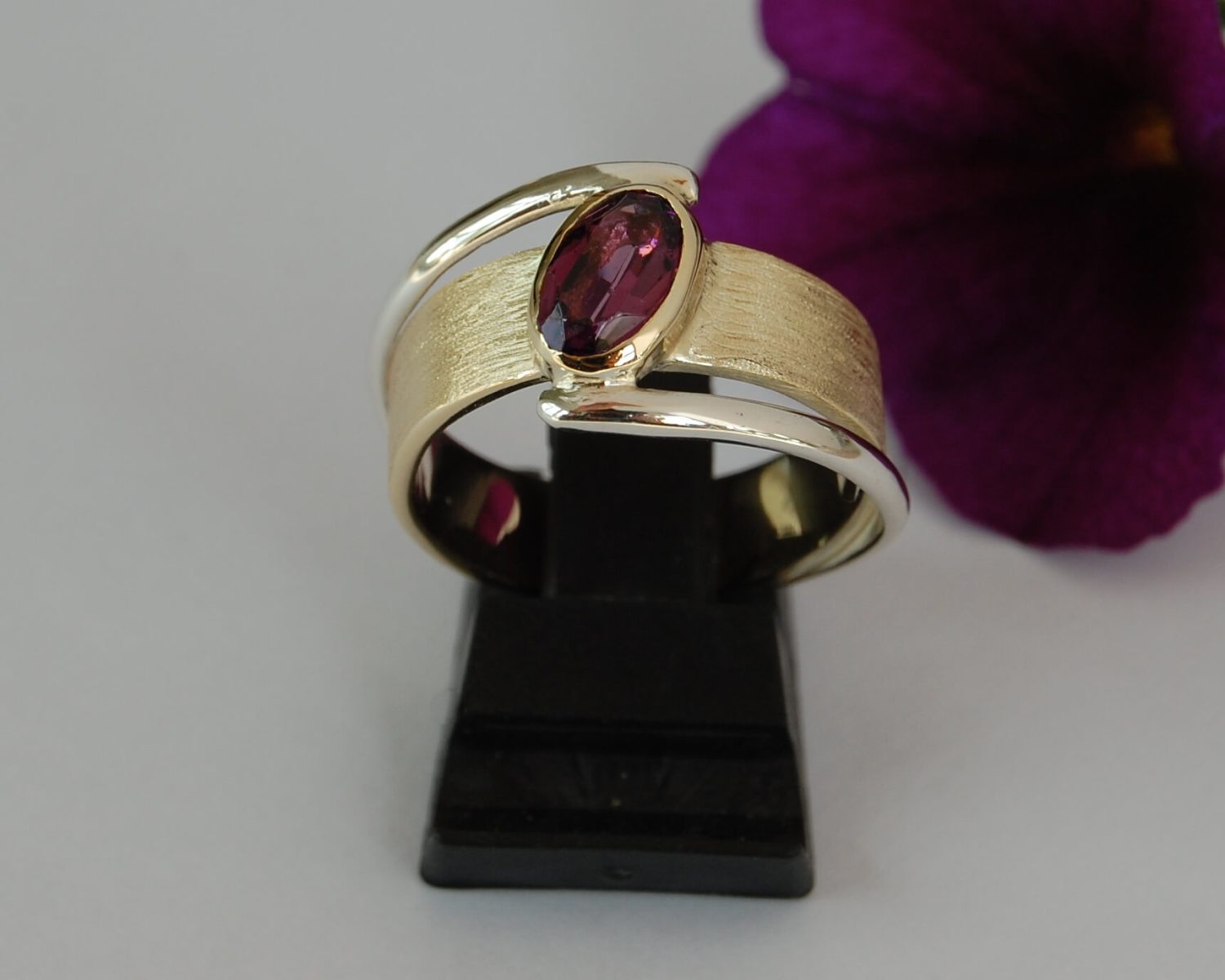 ring goud zilver alexandriet