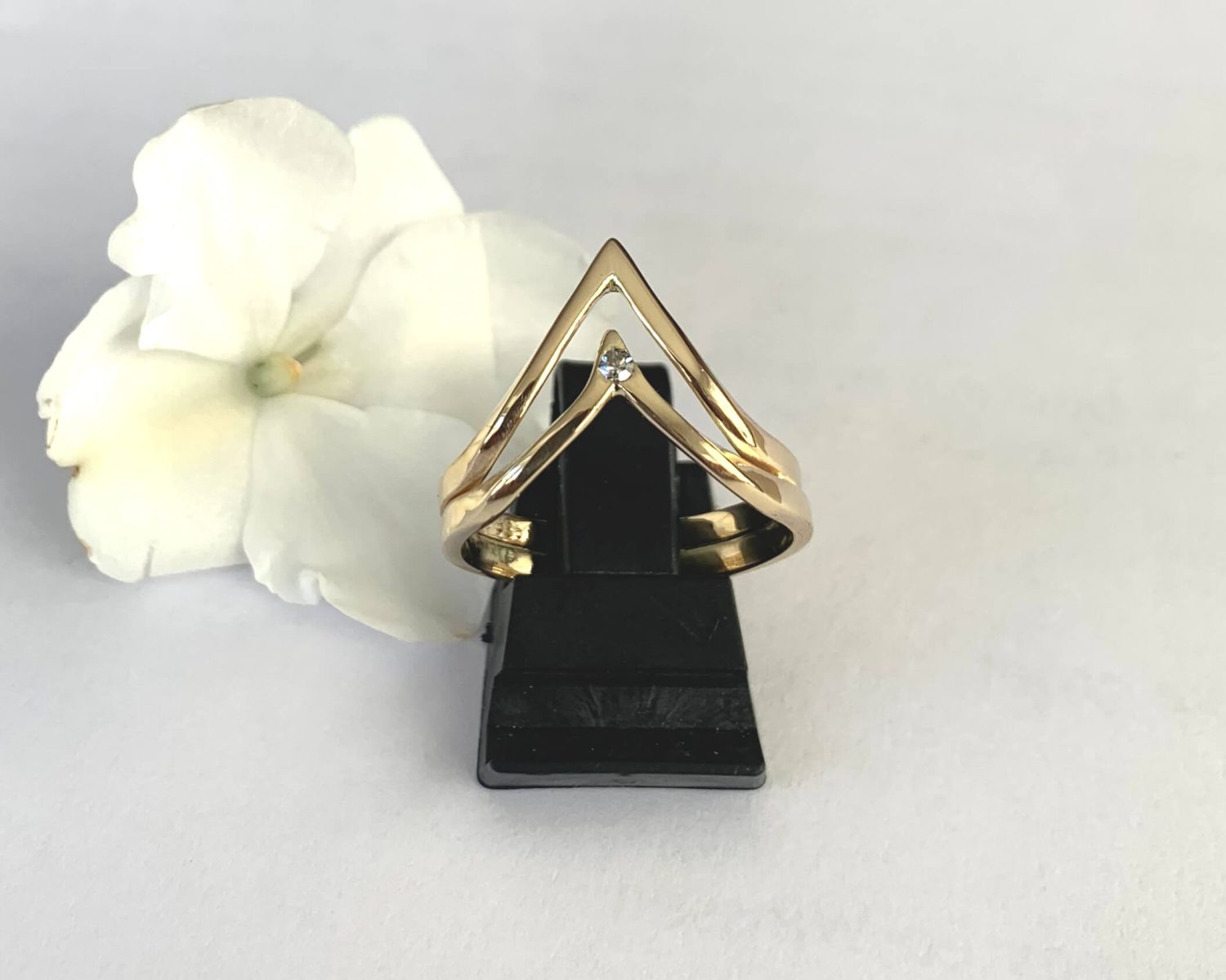ring goud diamant