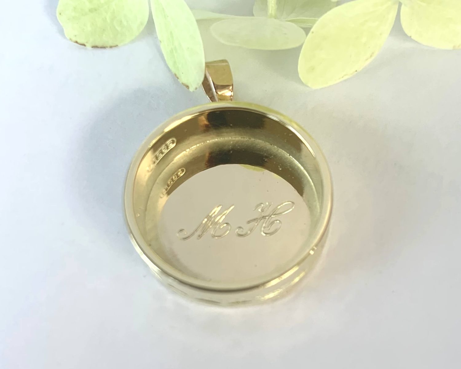 hanger trouwring goud