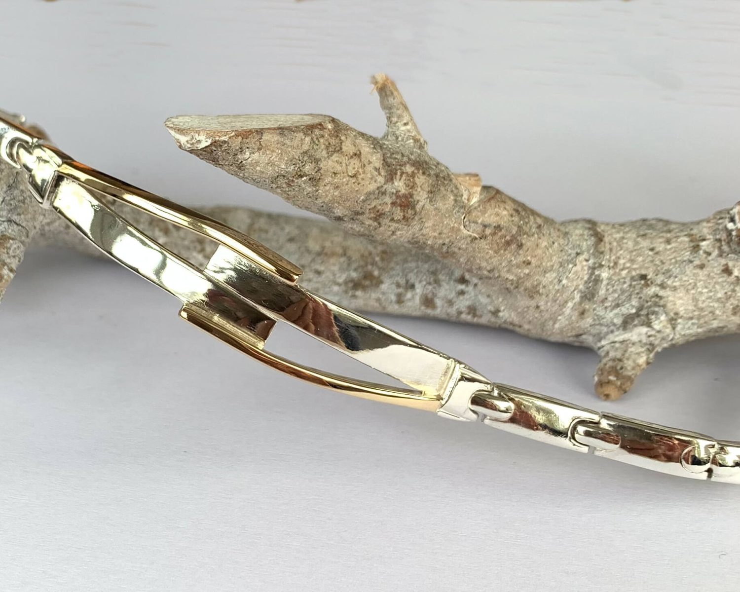 armband goud zilver