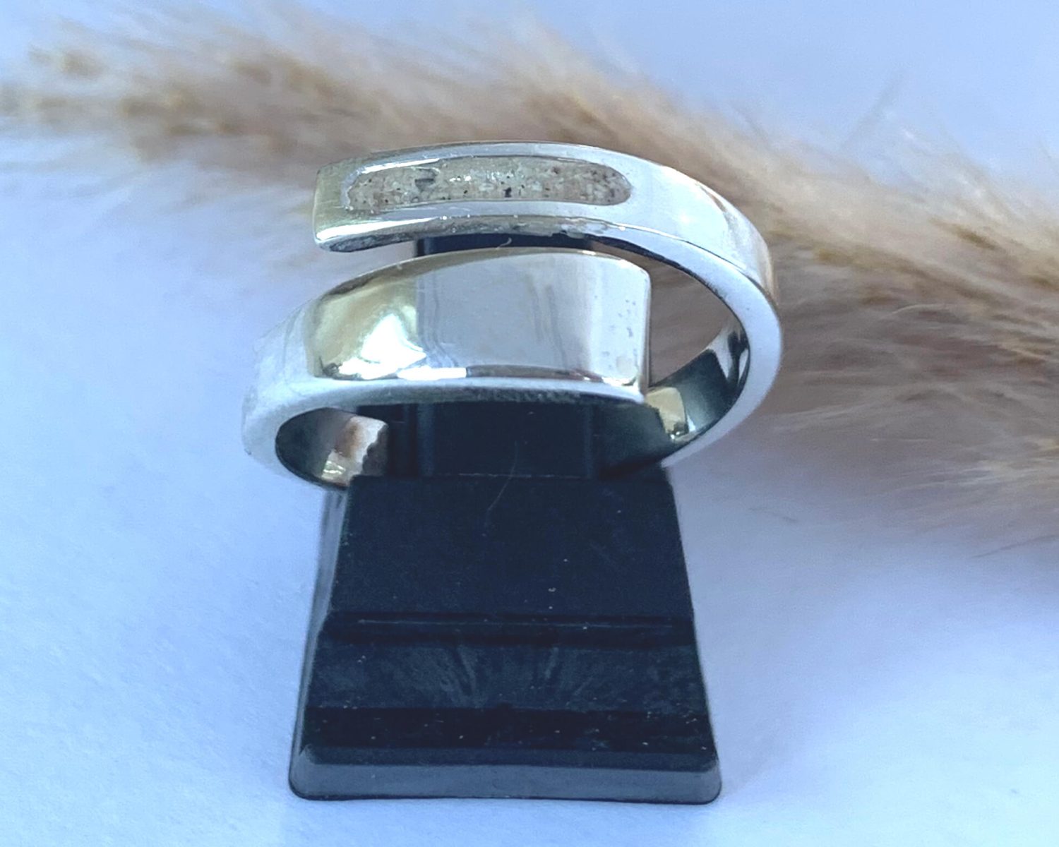 ring zilver as epoxyhars