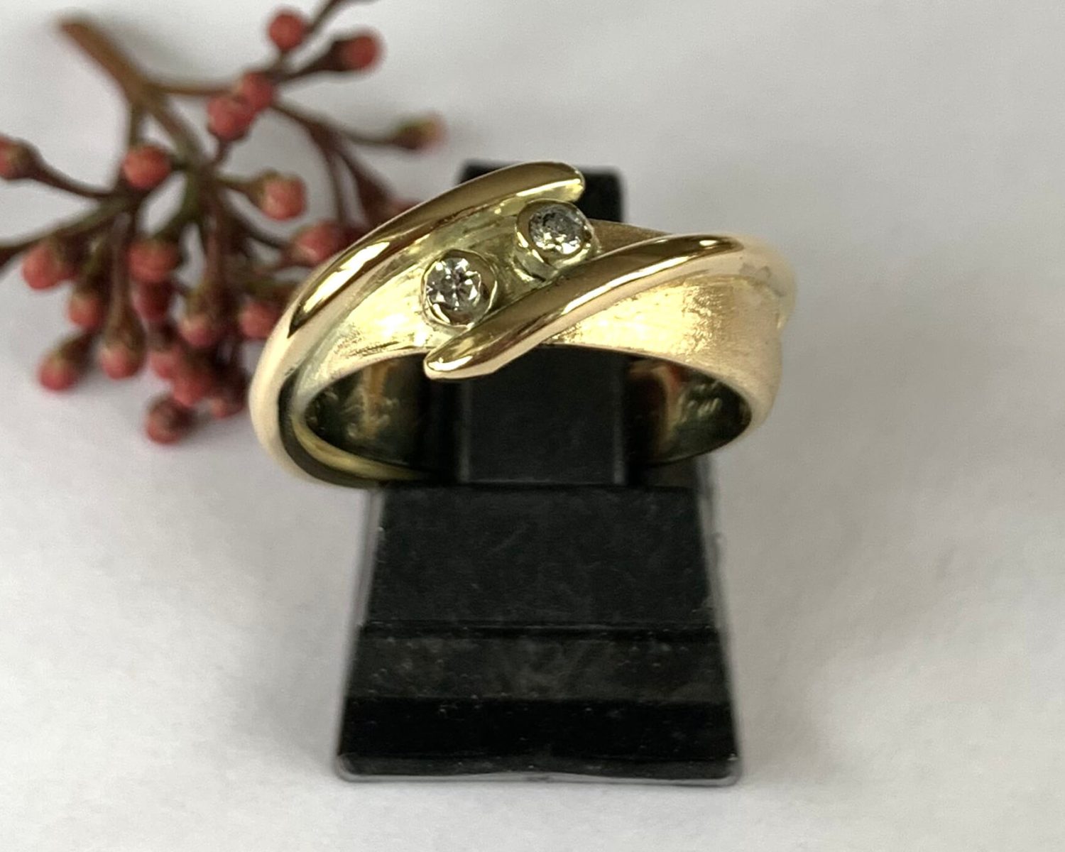ring goud diamanten
