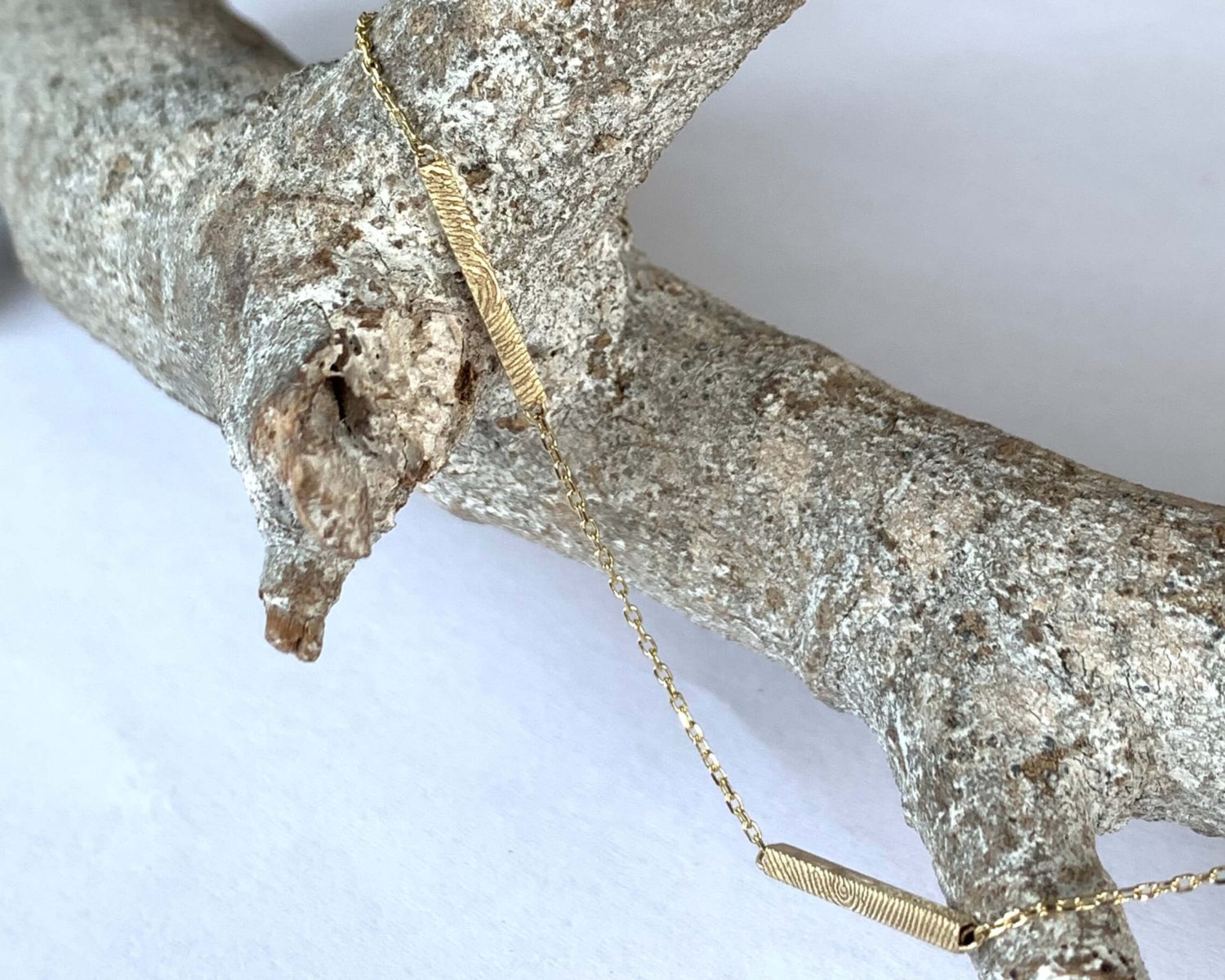 armband goud vingerafdrukken